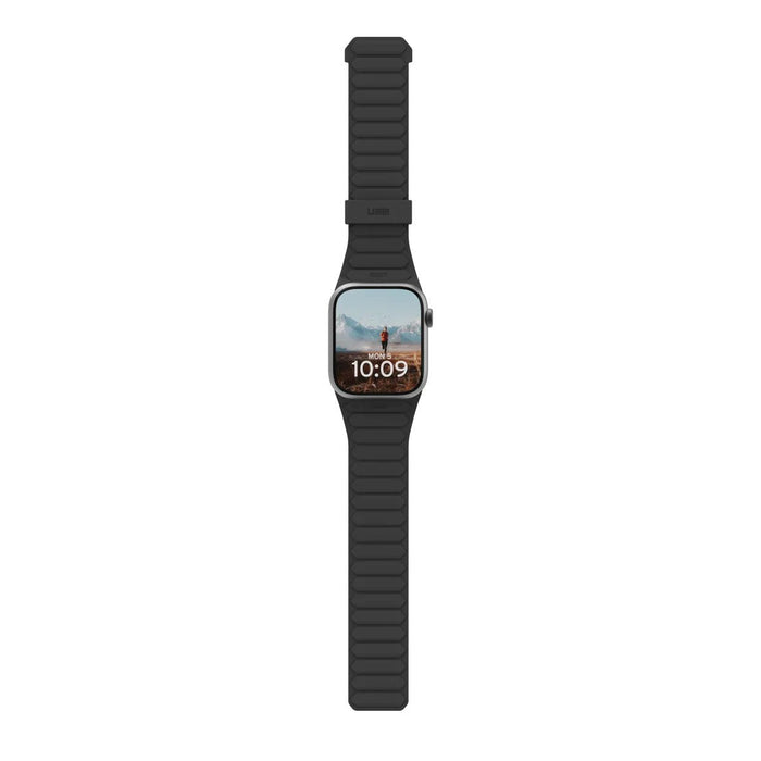 Uag Pathfinder Loop Para Reloj Inteligente 150 200 Mm Negro Titanio Para Apple Watch Hermès Series 9 Se 3 Series 10 Series 11 Series 9 Ultra 2 Ultra 3