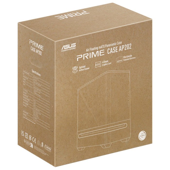EAN 4711636006521 - ASUS PRIME AP202 ARGB Midi Tower Negro imagen 19
