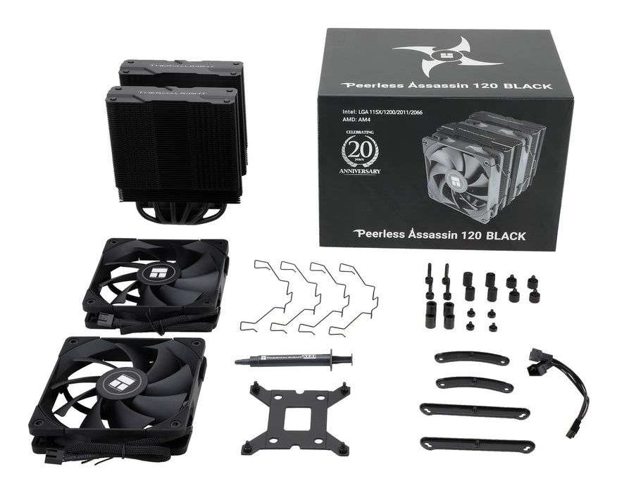 EAN 0814256003049 - Thermalright Peerless Assassin 120 Procesador Refrigerador de aire 12 cm Negro 1 pieza(s) imagen 9
