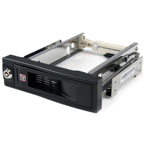 EAN 0065030821360 - StarTech.com HSB100SATBK panel bahía disco duro 13,3 cm (5.25") Panel embellecedor frontal Negro imagen 1