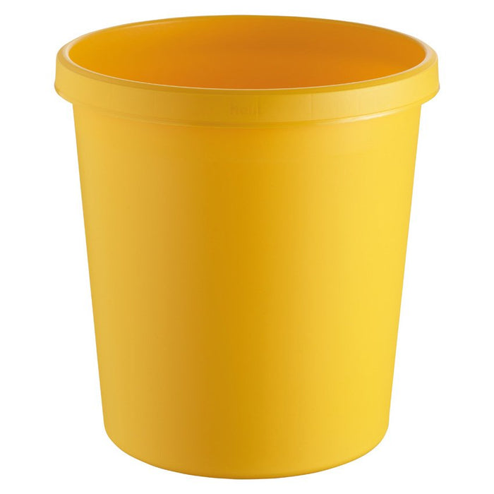 Helit Papelera 18 L Amarillo H6105818