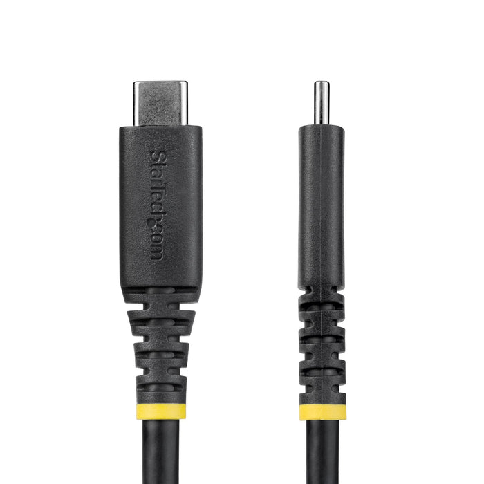 Cable Startech.Com Usb Usb-C (M) A Usb-C (M) Usb4 / Thunderbolt 3 / Thunderbolt 4 / Displayport 1.4 2 M Admite 4k120hz Resistente Rango De Potencia Ampliado (Epr) Admite Suministro De Carga 3 1 Flexible Negro