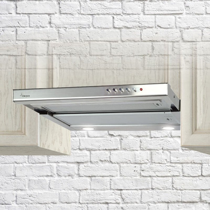 EAN 5901676462015 - Akpo WK7LIGHT50IX campana Semintegrada (extraíble) Acero inoxidable 220 m³/h imagen 1