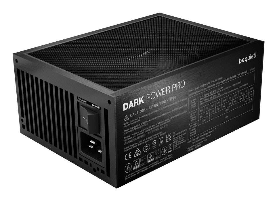 Be Quiet Dark Power Pro 14 Io 1300w (Negro, 1300 Watt) Bp022eu