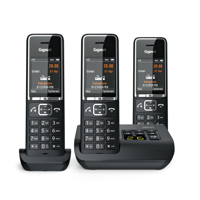 EAN 4250366865843 - Gigaset COMFORT 550A Teléfono analógico Identificador de llamadas Negro imagen 10