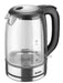 EAN 5906006942229 - Amica KD 2050G tetera eléctrica 1,7 L 2200 W Negro, Transparente imagen 2