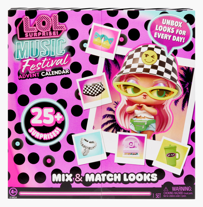 Mga Entertainment Mga L.O.L. Surprise Music Festival Adventskalender 256595-Euc