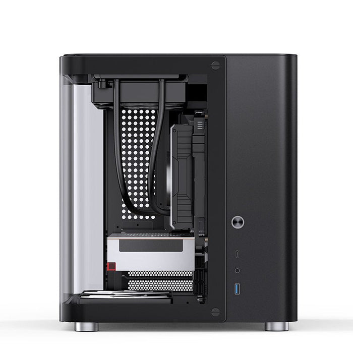 Jonsbo Tk-1 2.0 Micro-Atx Gehäuse, Temperojo Glass - Negro