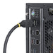 EAN 65030925365 - StarTech.com HDMI2-CABLE-GRIP-30C cable HDMI 0,3 m HDMI tipo A (Estándar) Negro imagen 9