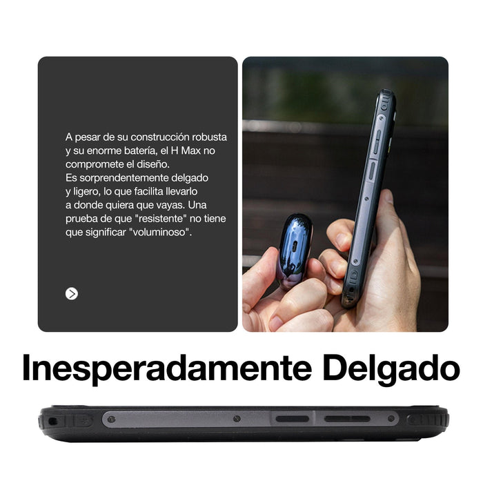 EAN 6934663606450 - AGM H Max 16,7 cm (6.56") SIM doble Android 14 4G USB Tipo C 4 GB 256 GB 10000 mAh Negro imagen 6