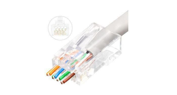 EAN 5704174534624 - Lanview LVN125306 conector RJ45 Transparente imagen 1