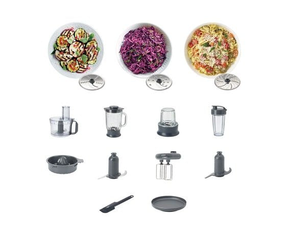 EAN 5011423202518 - Kenwood MultiPro Compact+ FDM316SS robot de cocina 800 W 2 L Gris Balanza integrada imagen 5