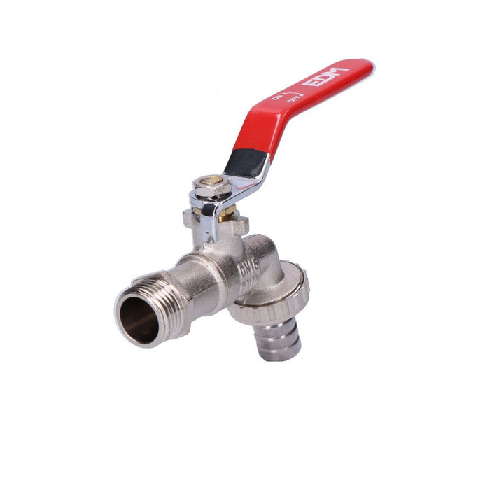 EAN 8425998016307 - EDM 01630 grifo Cromo, Rojo imagen 2