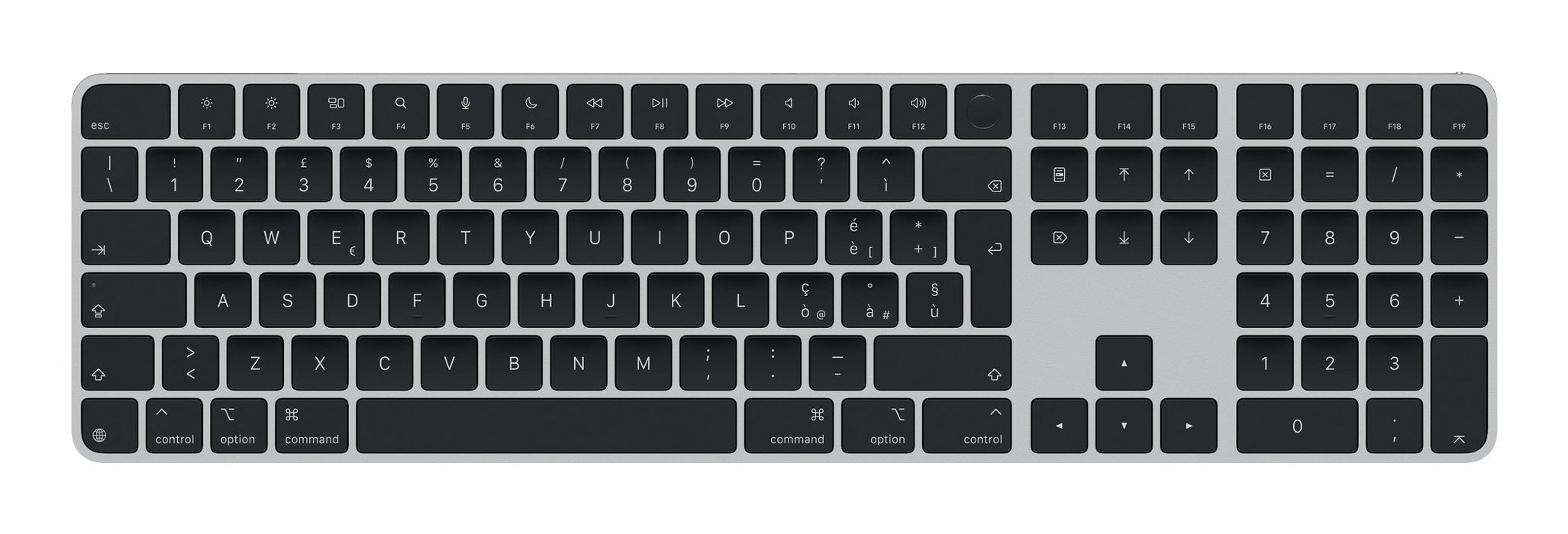 EAN 0195949655746 - Apple Magic teclado Universal USB + Bluetooth QWERTY Italiano Negro imagen 1