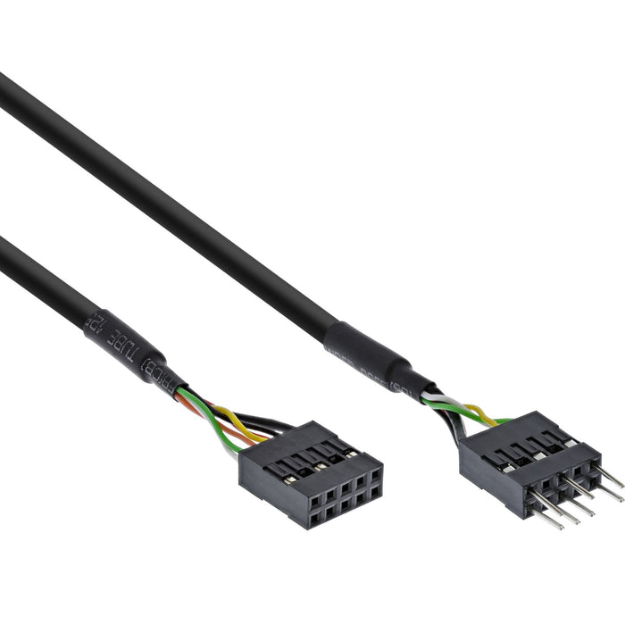 Cable Extensión Interna De Audio Hd Inline Para Audio Hd Y Ac97 0,4 M