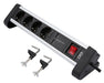 EAN 4030152950317 - Olympia SL 2425 U base múltiple 1,5 m 4 salidas AC Interior Negro, Plata imagen 1