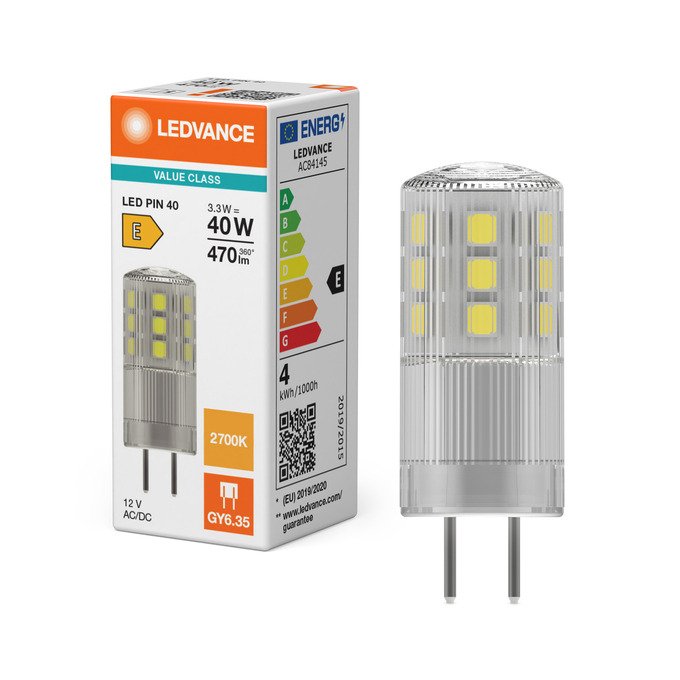Ledvance Led Pin 12v P 3.3w 827 Transparente Gy6.35
