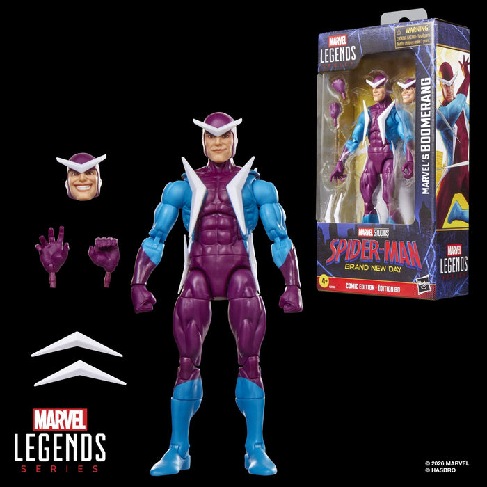 Figura Marvel'S Boomerang Brand New Day Spider-Man Marvel Legends Series 15cm