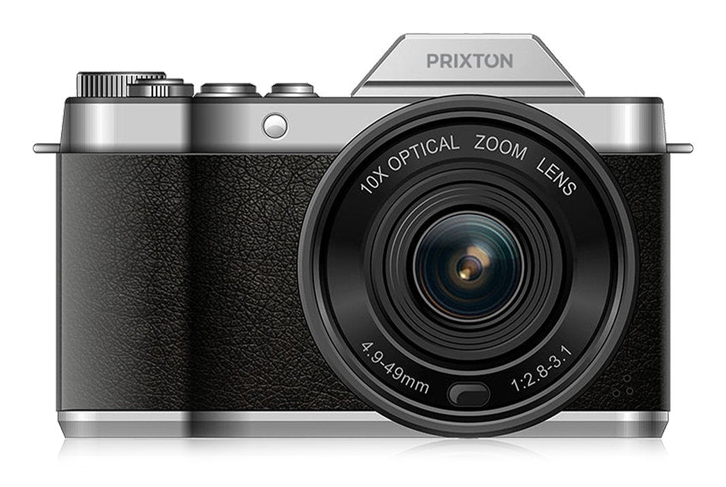 Cámara Prixton Nomad Dc950 64mp 4k 3840p 85 Min Autonomía Pantalla 2.88? Ips 640 X 480 Función Anti Shake Negro
