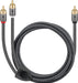 EAN 4040849653001 - Goobay 65300 cable de audio 2 m 2 x RCA RCA Negro, Plata imagen 6