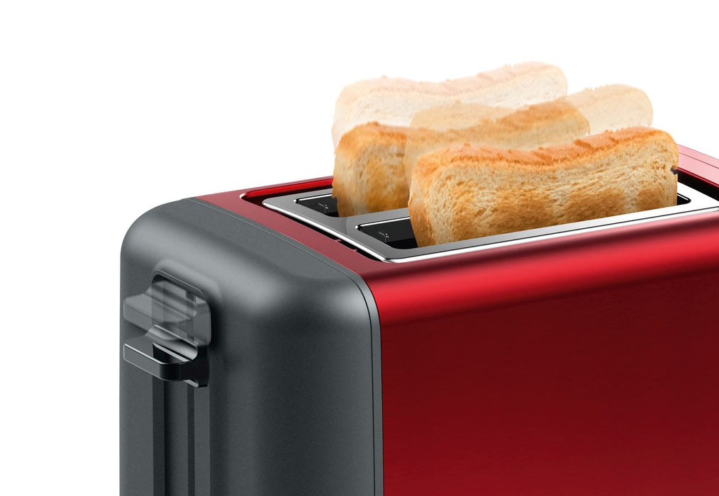 EAN 4242005188642 - Bosch TAT3P424 tostadora 2 rebanada(s) 970 W Negro, Rojo imagen 9