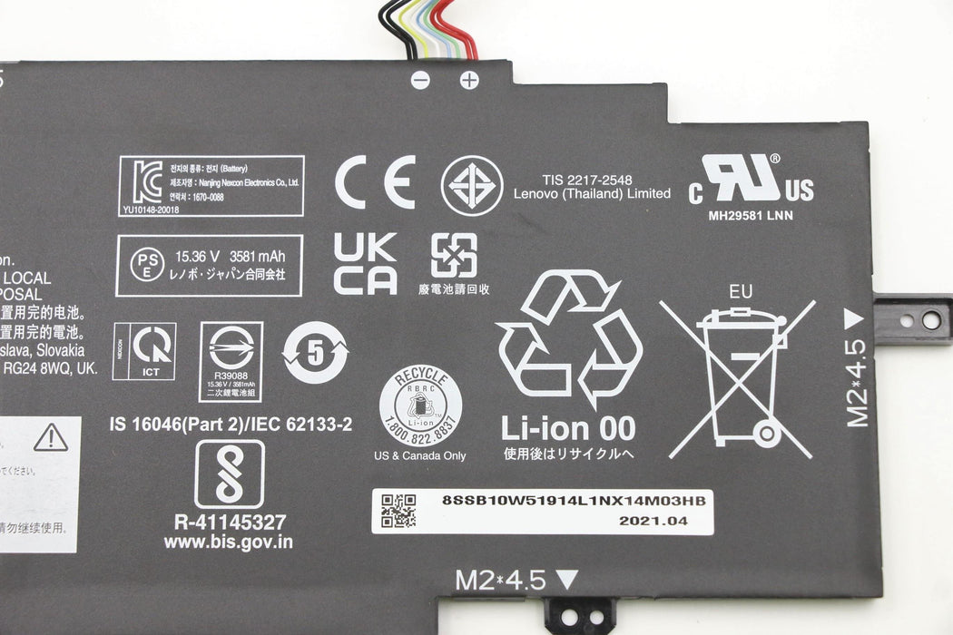 EAN 5704174838531 - Lenovo 5B10W13976 refacción para laptop Batería imagen 3