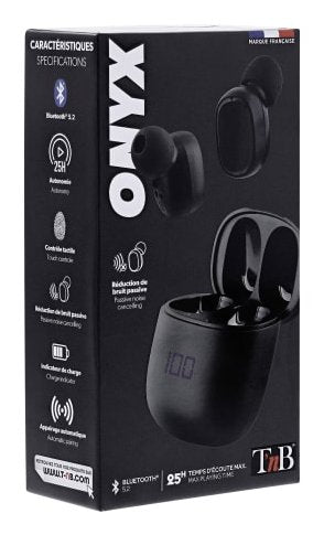 EAN 3303170113158 - T'nB Onyx Auriculares True Wireless Stereo (TWS) Dentro de oído Llamadas/Música/Deporte/Uso diario USB Ti imagen 5