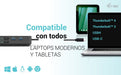 EAN 8595611706134 - i-tec C31TRI4KDPDPRO100 base para portátil y replicador de puertos Alámbrico USB 3.2 Gen 1 (3.1 Gen 1) Ty imagen 7