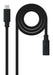 EAN 8433281015371 - Nanocable 10.01.4501-L150 cable USB USB 3.2 Gen 2x2 1,5 m USB C Negro imagen 1