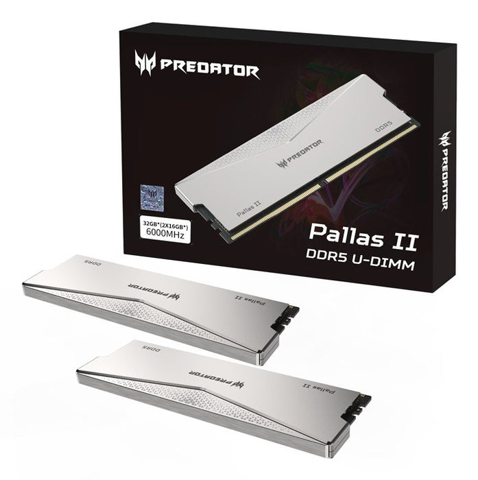 EAN 6955914619746 - Predator PALLASII-32GB-6000-1R8-2XV3 módulo de memoria 2 x 16 GB DDR5 6000 MT/s 288-pin DIMM imagen 11