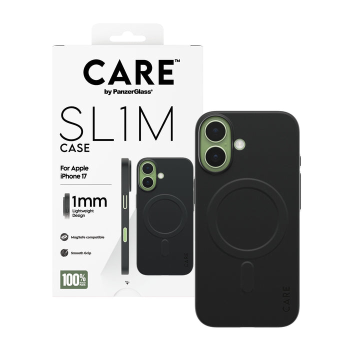 Panzerglass Care Sl1m Case Black W. Magsafe Ip 17