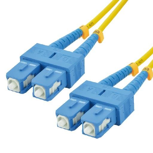Mcl Sc/Sc Duplex Singlemode 9/125 Os2 Optical Fiber - 5m