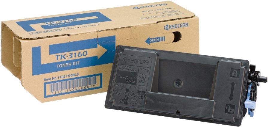 Kyocera Tk3160 Negro Cartucho De Toner Original 1t02t90nl0