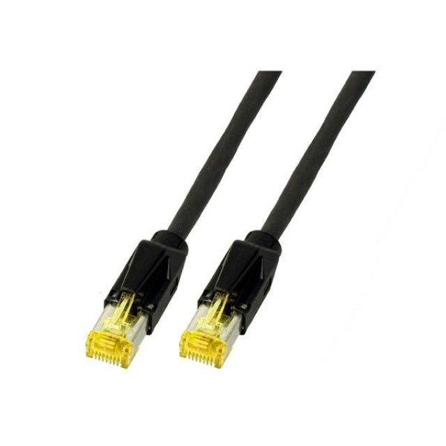 Efb Rj45 Cable De Red Cat.6a S Ftp Pur Cat.7 Rohcable Tm31 Schwarz 15m