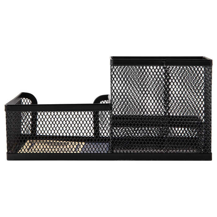 Deli Organizador Metalico De Rejilla Negro