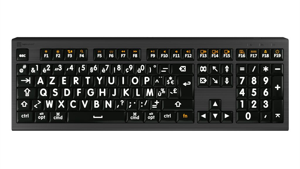 EAN 5707795019785 - Logickeyboard LKB-LPWB-A2M-FR teclado Universal USB AZERTY Francés Negro imagen 1
