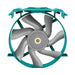 EAN 1230000071260 - Iceberg Thermal IceSLEET X9 Dual TR Procesador Enfriador 12 cm Verde azulado 1 pieza(s) imagen 8