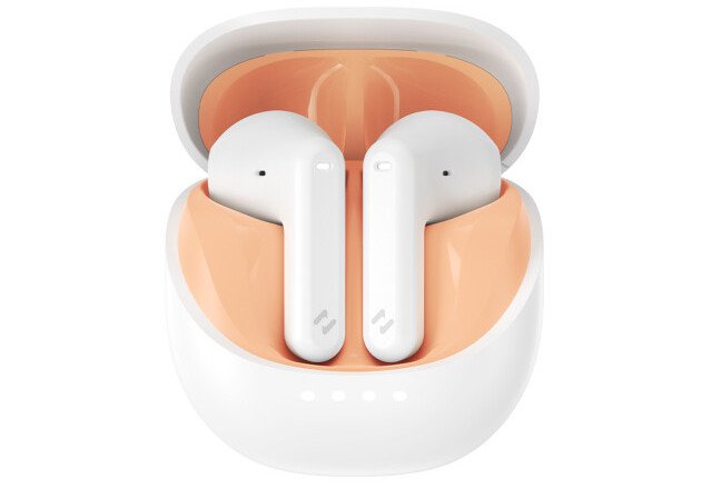 Estuches Inalámbricos Tws Havit Tw931 (Blanco-Naranja)