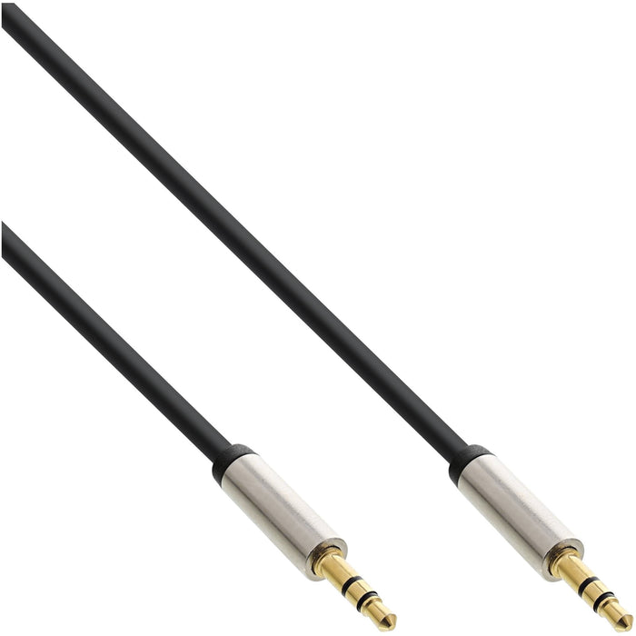 Cable De Audio Inline Slim 3.5mm Macho A Macho Estéreo 3m