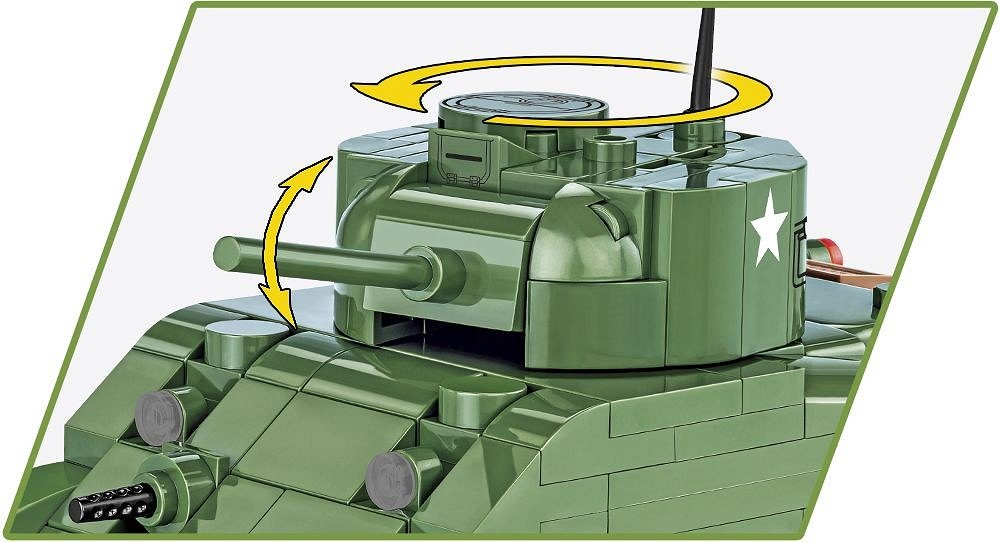Klocki Sherman M4a1