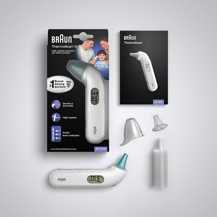 EAN 4022167330307 - Braun ThermoScan 3 De contacto Blanco Oído imagen 7