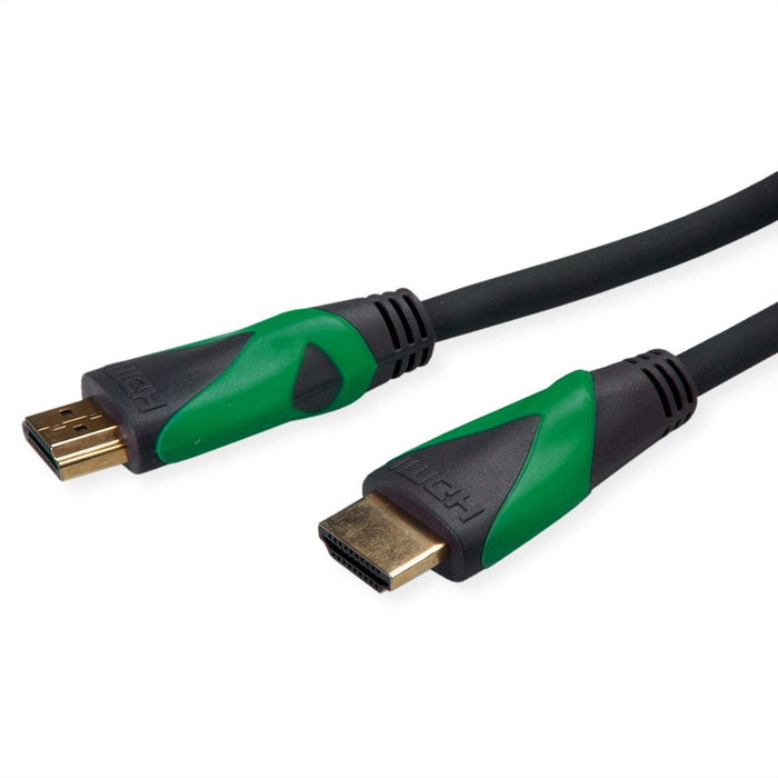 Roline Verde Atc 8k Hdmi Ultra Hd Cable Mit Ethernet, St St, Schwarz, 2 M