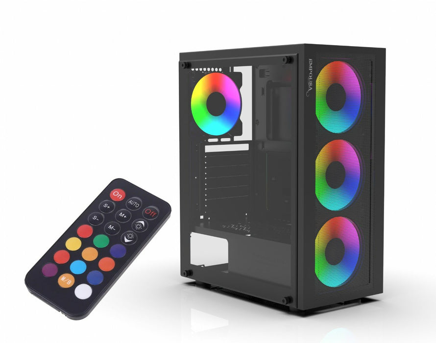 EAN 8681949014628 - Inca EMG-15XN carcasa de ordenador Midi Tower Negro imagen 1
