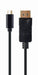 EAN 8716309124157 - Gembird A-CM-DPM-01 adaptador de cable de vídeo 2 m USB Tipo C DisplayPort Negro imagen 2