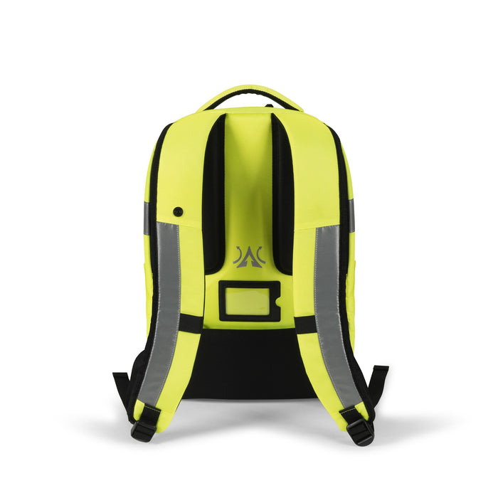EAN 7640239422254 - DICOTA Hi-Vis V2 mochila Mochila de senderismo Amarillo Tereftalato de polietileno (PET), Termoplástico d imagen 3