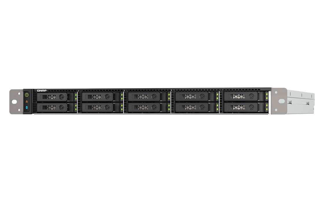 EAN 4711103082140 - QNAP TS-h1090FU NAS Bastidor (1U) EPYC 7302P 256 GB DDR4 0 TB QuTS hero Negro, Gris imagen 6