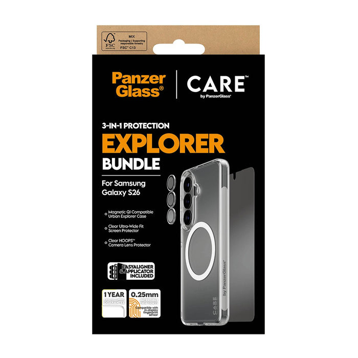 EAN 5715685034503 - PanzerGlass ® | CARE™ by ® 3-in-1 Bundle Samsung Galaxy S26 Protector de pantalla 1 pieza(s) imagen 3