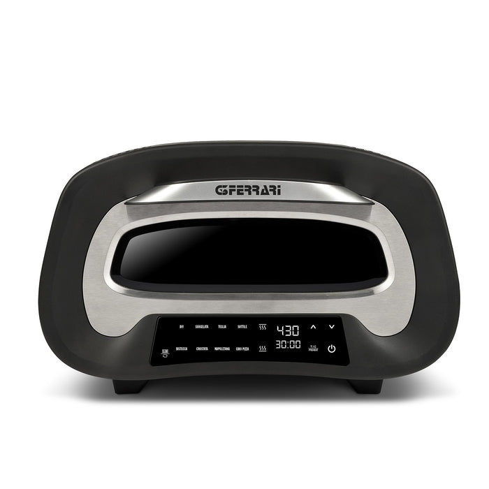 EAN 8055176402624 - G3 Ferrari Pronto Pizza 2 minuti fabricante de pizza y hornos 1 Pizza(s) 1700 W Negro, Plata imagen 1