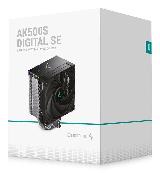 EAN 6933412729532 - DeepCool AK500S Digital SE Procesador Refrigerador de aire 12 cm Negro 1 pieza(s) imagen 9