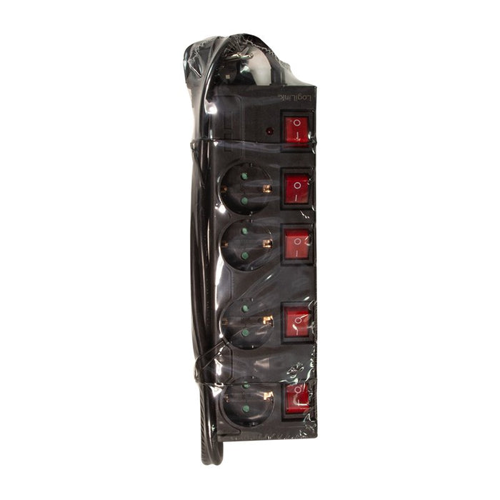 EAN 4052792060584 - LogiLink LPS251 base múltiple 1,5 m 4 salidas AC Interior Negro imagen 3